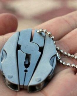 Multifunction Mini Plier Stainless Steel Folding Keychain Screwdriver Portable For Travel Camping Outdoor Survival Tools B2Cshop